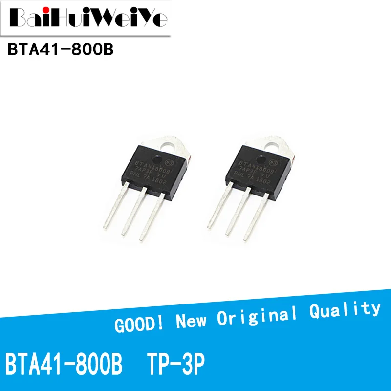5 шт./лот BTA41-800B BTA41800B BTA41-800 BTA41 симисторов 40 ампер 800 вольт TO-3P IC высокой мощности
