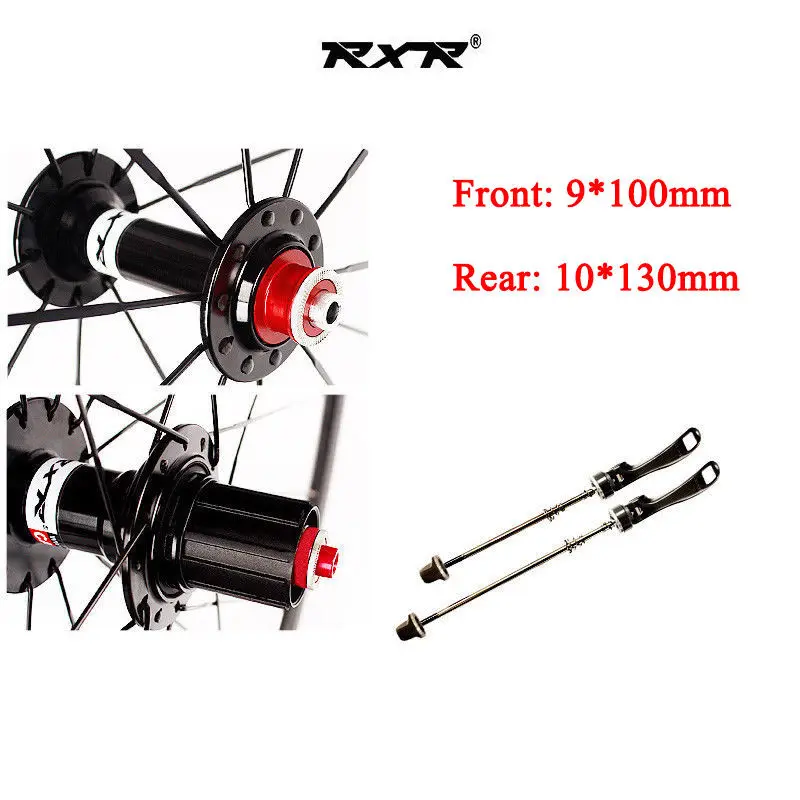 RXR Road Bike Wheelset 700c Bearing Wheels 7-11 Speed V Brake Clincher Front Rear Wheelsets Fit Shimano Cassette