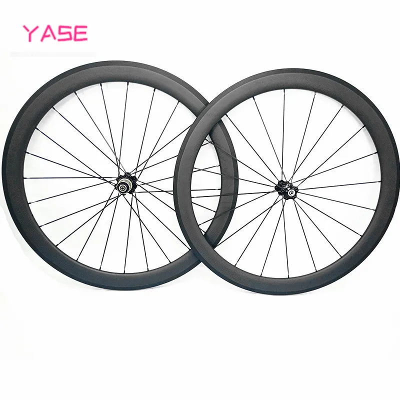 Clearance straight pull Powerway R36 ceramic wheel pillar 1420 chinese carbon wheels road wheelset 700c 60x25mm tubeless carbon wheelset 1