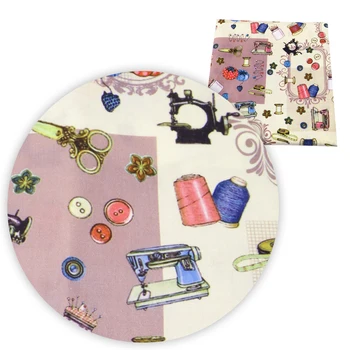 

David accessories 50*145cm Sewing Tool patchwork Polyester&cotton Fabric for Tissue Kids Bedding Home Textile for Sewing,1Yc7436