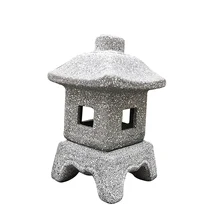 Ремесла садовый орнамент патио скульптура подсвечник отдельно стоящий двор Маяк керамический домашний японский стиль пагода фонарь