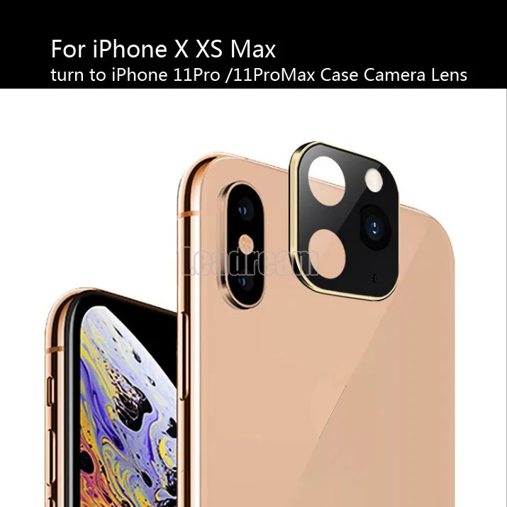 50 шт. для iPhone X XS Max Защита объектива камеры изменение для iPhone 11Pro Max Защита камеры закаленное стекло объектива