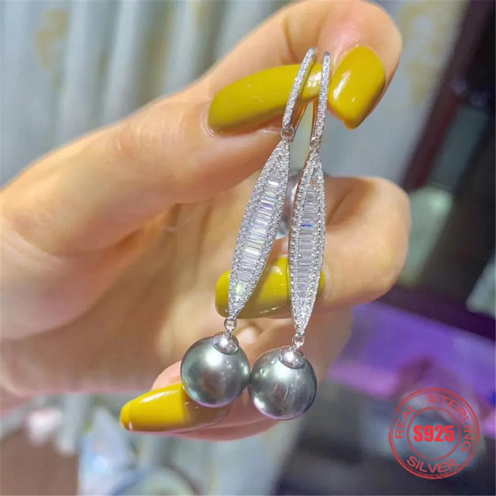 

Classic Style Stud Earrings Pearl Fittings DIY Handmade Craft S925 Sterling Silver Accessory Earrings Findings