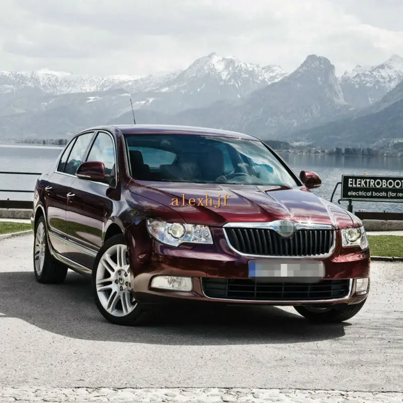 July King светодиодный чехол для чтения салона автомобиля Skoda Superb 9 шт./компл. 5050SMD 6000K