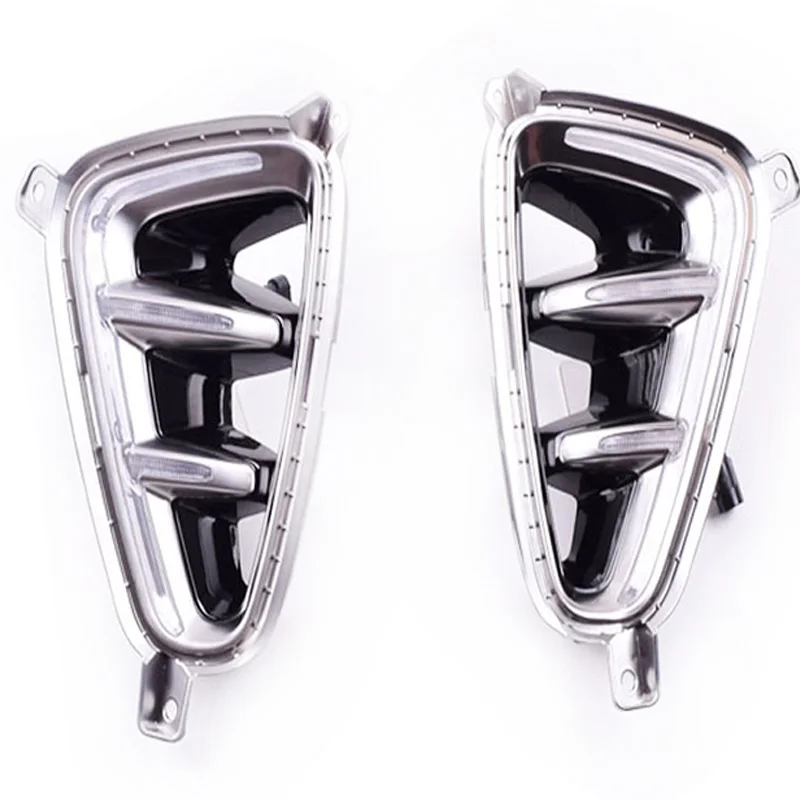 

Car Flashing LED DRL Daytime Running Light Daylight Signal Fog Lamp Styling Car Drive Lights for Kia K5 Optima 2016 2017