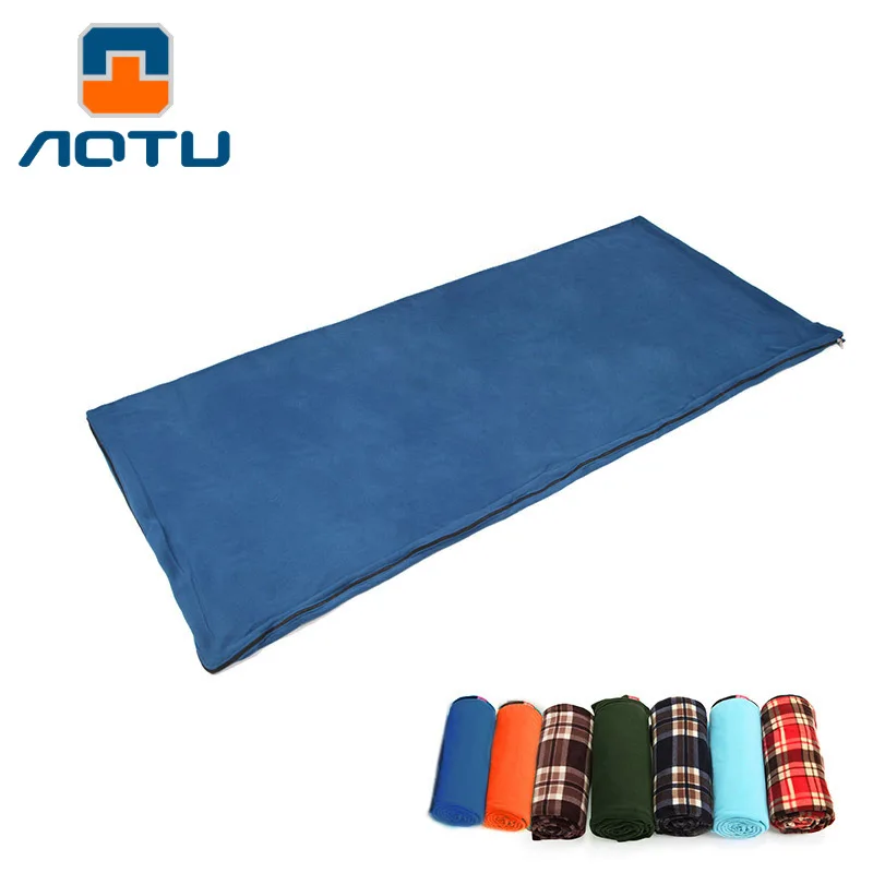 

Popular Adult Fleece Sleeping Bag Camping Polar Fleece Outdoor Sleeping Bag Temperature Scale Category Type Applicable People