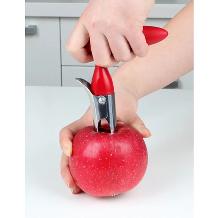 1PCS Stainless Steel Apple Cutter Knife Corers Fruit Slicer Multi-funct Cutting Vegetable Core Removed Kitchen Gadgets Tools