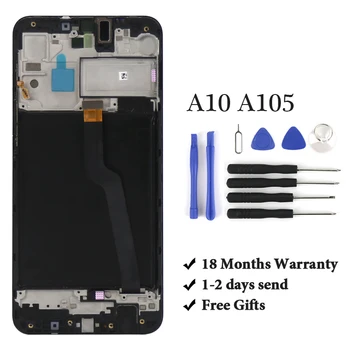 

6.2" Original LCD For Samsung A10 A105 A105F SM-A105F LCD Display Screen replacement Digitizer Assembly+service package