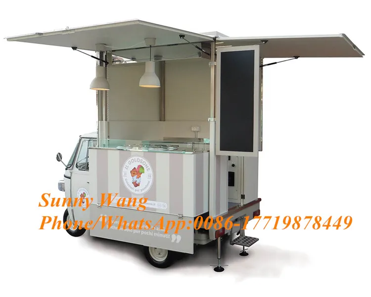 Итальянский мотоцикл трехколесный Piaggio Tuk Ape Piaggio Fruit Truck