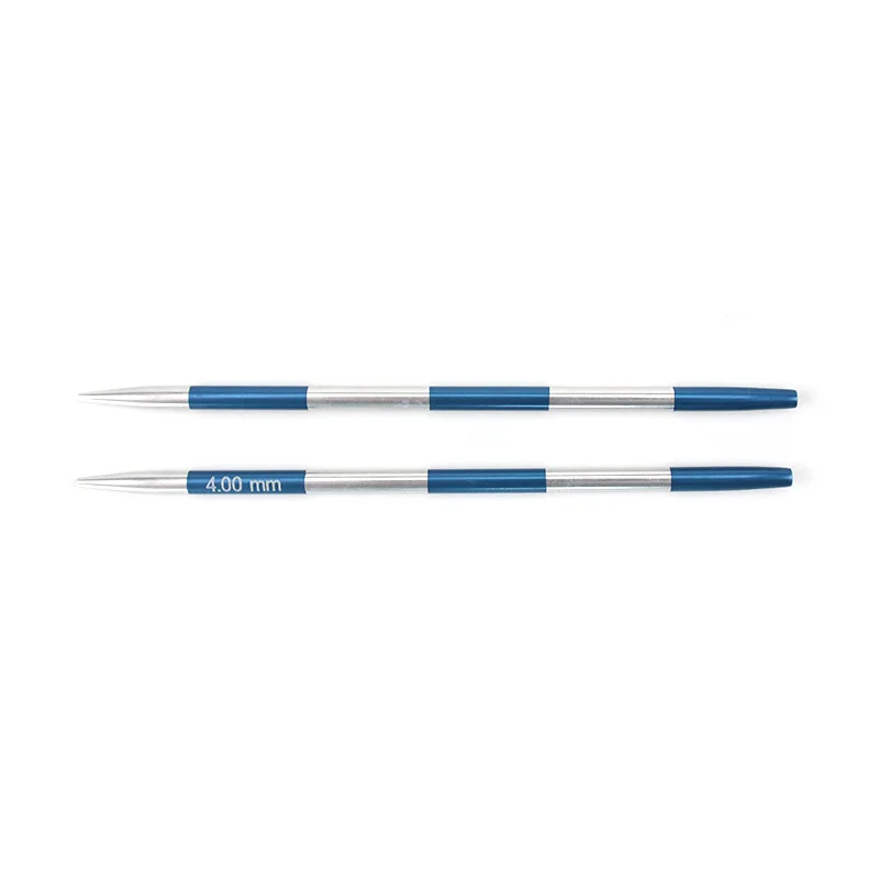 1 шт. Сменные круговые иглы KnitPro Smartstix 12 см импортные алюминиевые обычные съемные иглы металлические иглы D - Цвет: 4.0mm