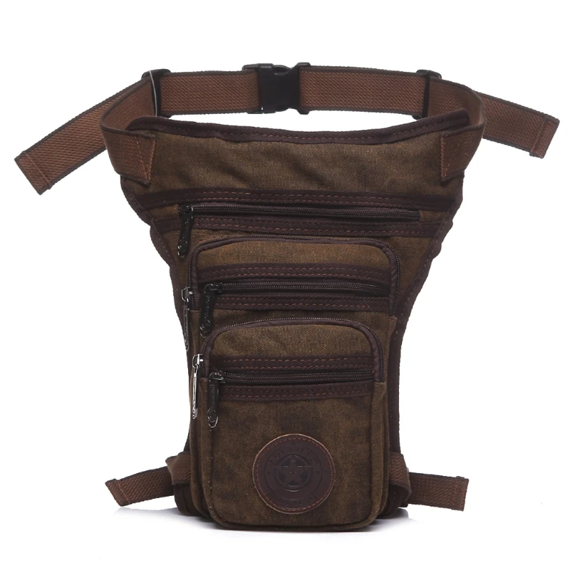3TT900285-DBN Для мужчин поясная сумка Fanny Pack падение ногу сумка ремень тактический Motorcycle многоцелевые сумки - Цвет: 3TT900285-DBN