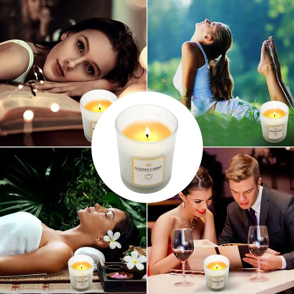 Ароматические свечи домашнее украшение торт на день рождения Романтическая