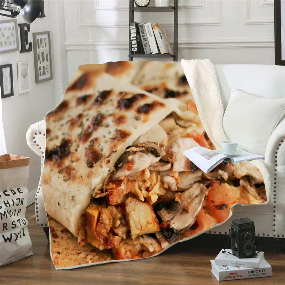 SunnyRain 1-Piece Burrito одеяло пледы одеяло для кроватей Флисовое одеяло s и кидает