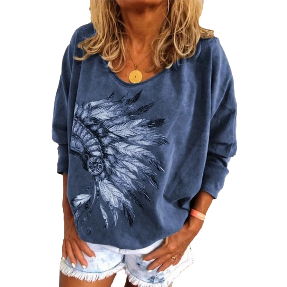 Blusas mujer de moda ropa mujer повседневная женская обувь otouno цветная Женская одежда с круглым вырезом Impreso Talla grande Camiseta