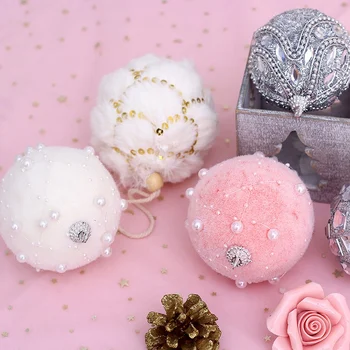 

Pack Of 1 Christmas Ball Pendant Foam Christmas Baubles Ornament Xmas Tree Holiday Party Decorations