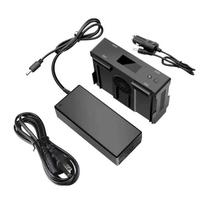 1 комплект зарядное устройство для DJI Mavic2 Pro Zoom Drone автомобильный домашний зарядный концентратор адаптер