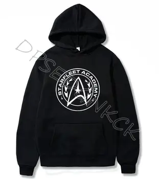 

Starfleet academy mensHoodies star enterprise space trek retro gift Spring Autumn Sweatshirts Men and women Sweatshirt Tops A1