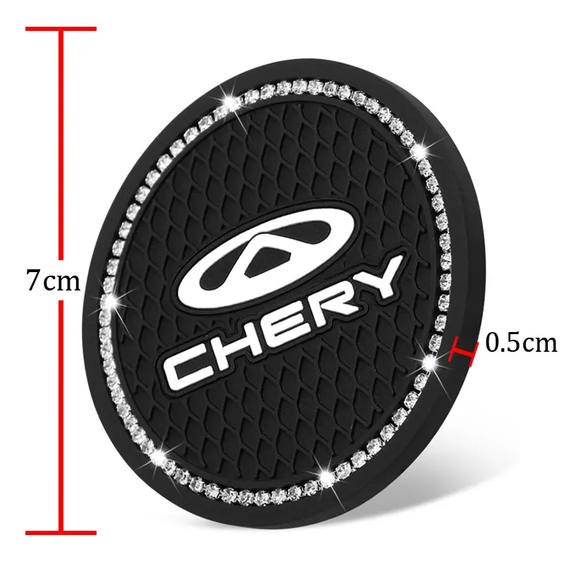 Car Non-Slip Silica Gel Coaster Water Cup Slot Holder Pad for BMW Mercedes Benz Toyota Ford Subaru Audi Volkswagen Lada Honda Et