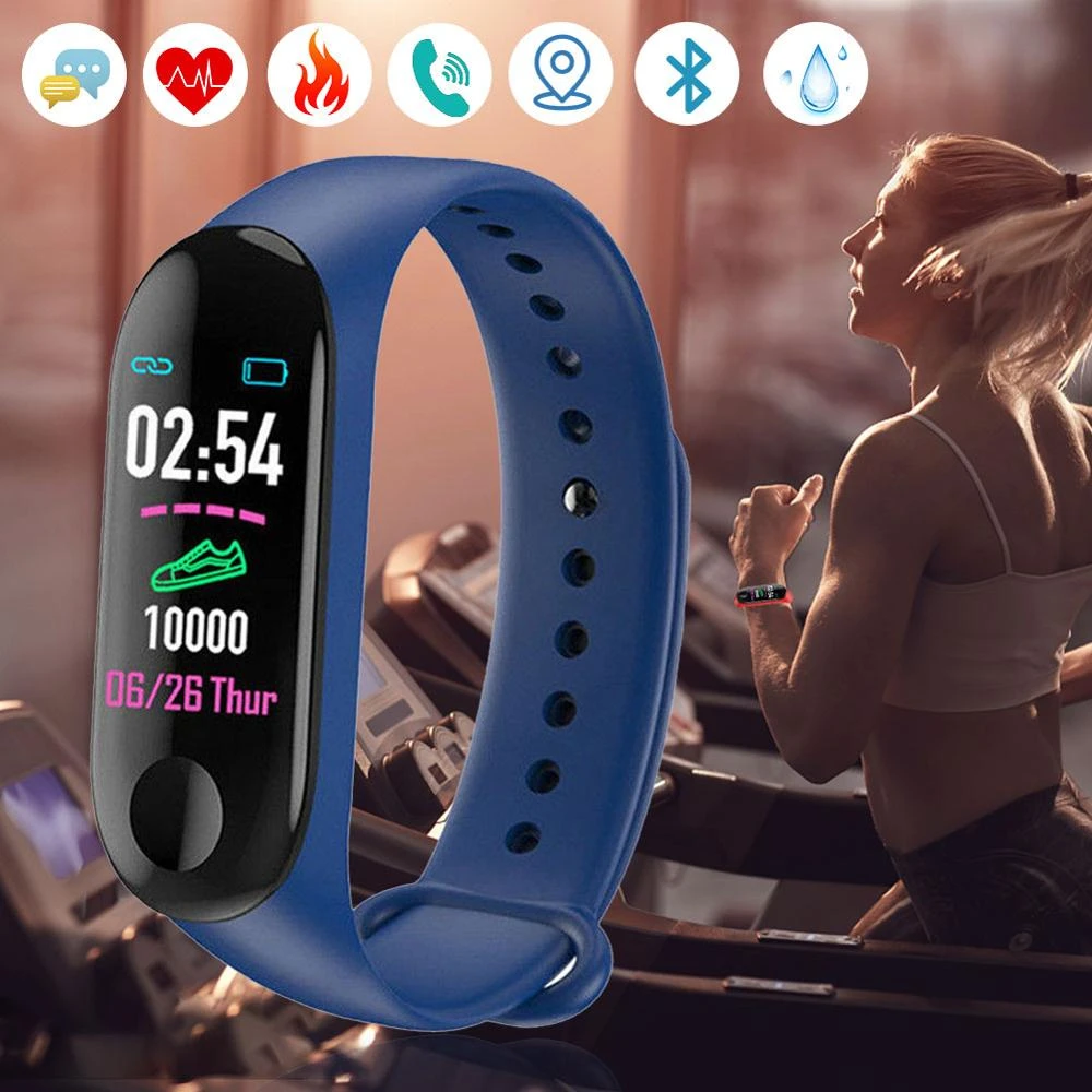 m3 waterproof smart sports watch