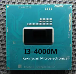 Двухъядерный процессор Intel Core i3-4000M i3 4000M SR1HC 2,4 ГГц с четырехъядерным процессором 3 м 37 Вт Разъем G3/rPGA946B