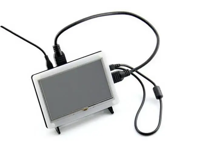 Raspberry Pi компьютер 5 дюймовый HDMI LCD USB сенсорный экран TFT дисплей с прозрачным