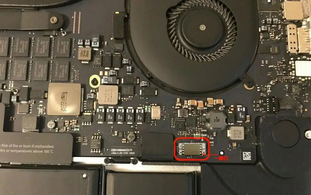 EFI биос MacBook Pro 15 дюймов A1398 820-3332 решение EFI прошивка замок решение ID замок PIN