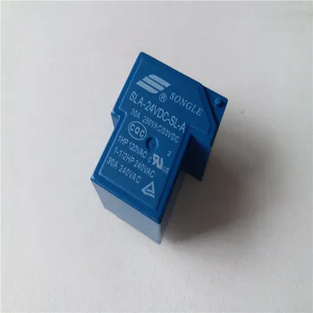 

6pcs Songle relay T90 Relay SLA-24VDC-SL-A 250V 30A relay 4 pin 5V/9V/12V/24VDC relay big current power supply