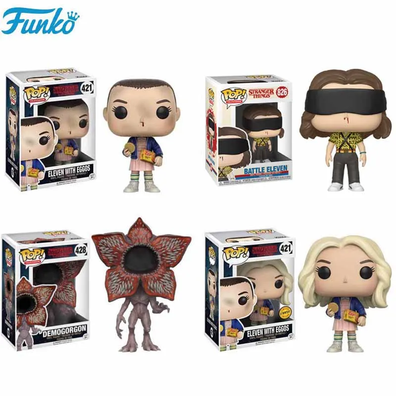 Funko POP Stranger Things Little Eleven ривердейл демогоргон Хоппер Джонатан Коллекция 10 см