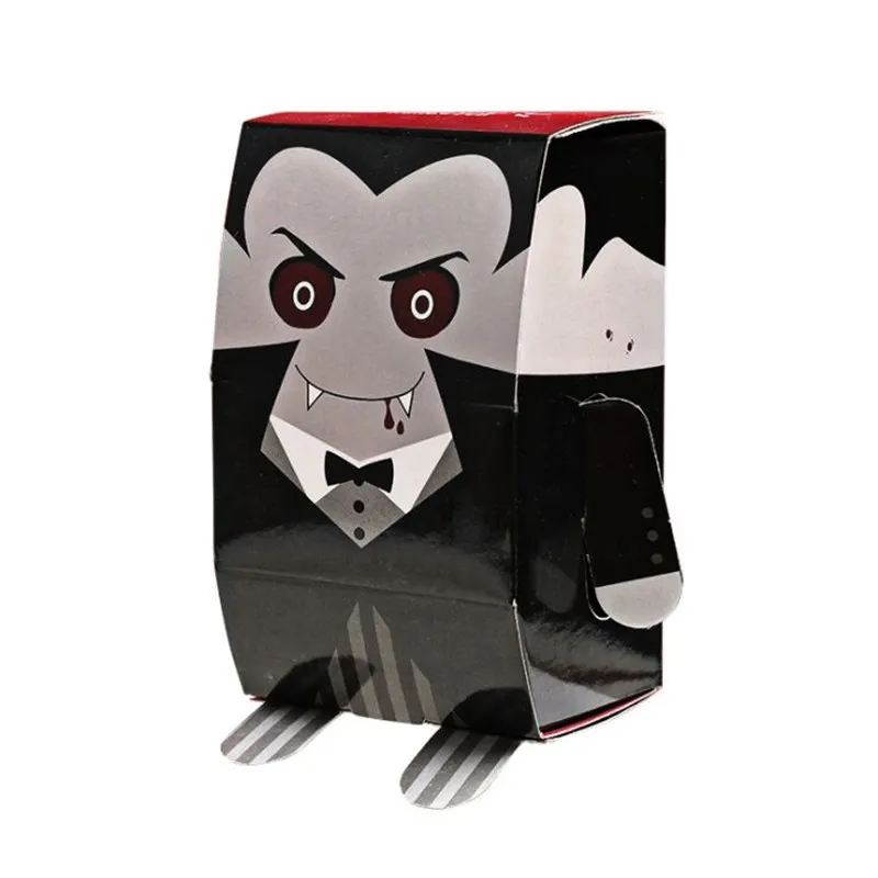 Halloween candy box packaging box Korean creative candy box wholesale packaging carton three style cute face wedding candy box