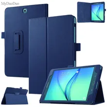 Чехол для планшета для samsung Galaxy Tab A T550 T555 SM-T550 9," Откидная подставка из искусственной кожи, умный чехол, защитная оболочка+ пленка+ стилус
