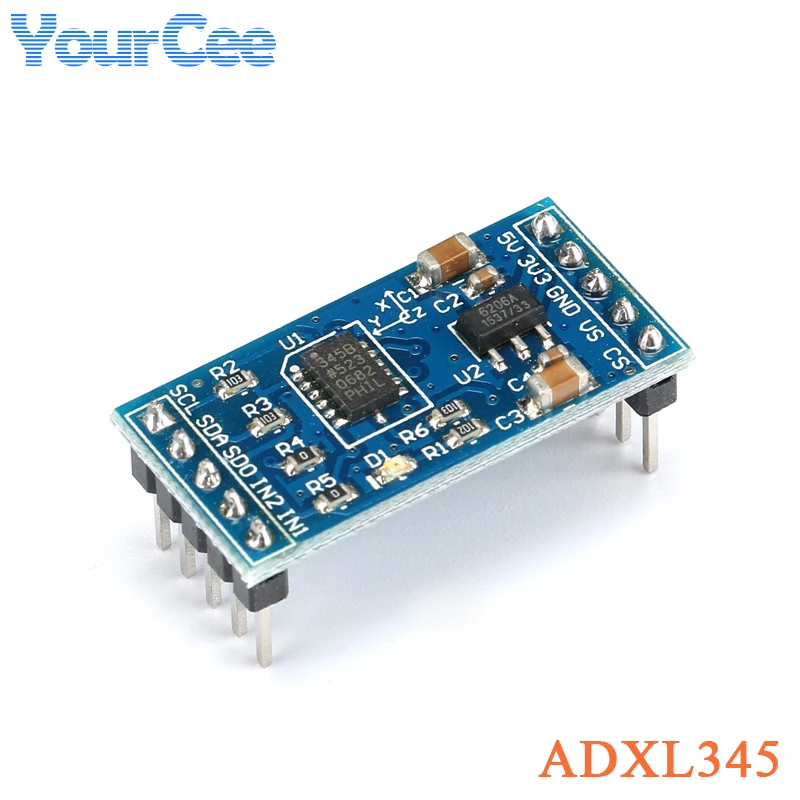 Modulo De Aceleracion Adxl345 Sensor De Inclinacion Modulo De Aceleracion Adxl345 Sensor De Inclinacion