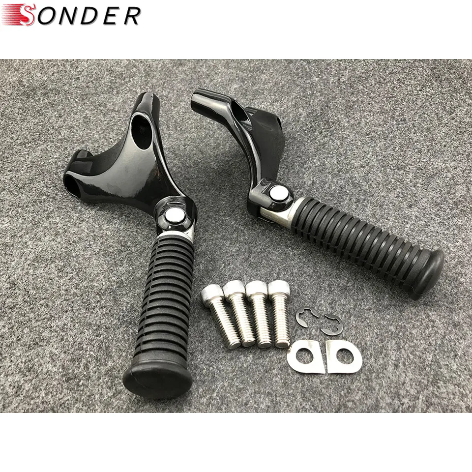 For Harley Rear Passenger Foot Peg Footpeg Mount Sportster XL 883 1200