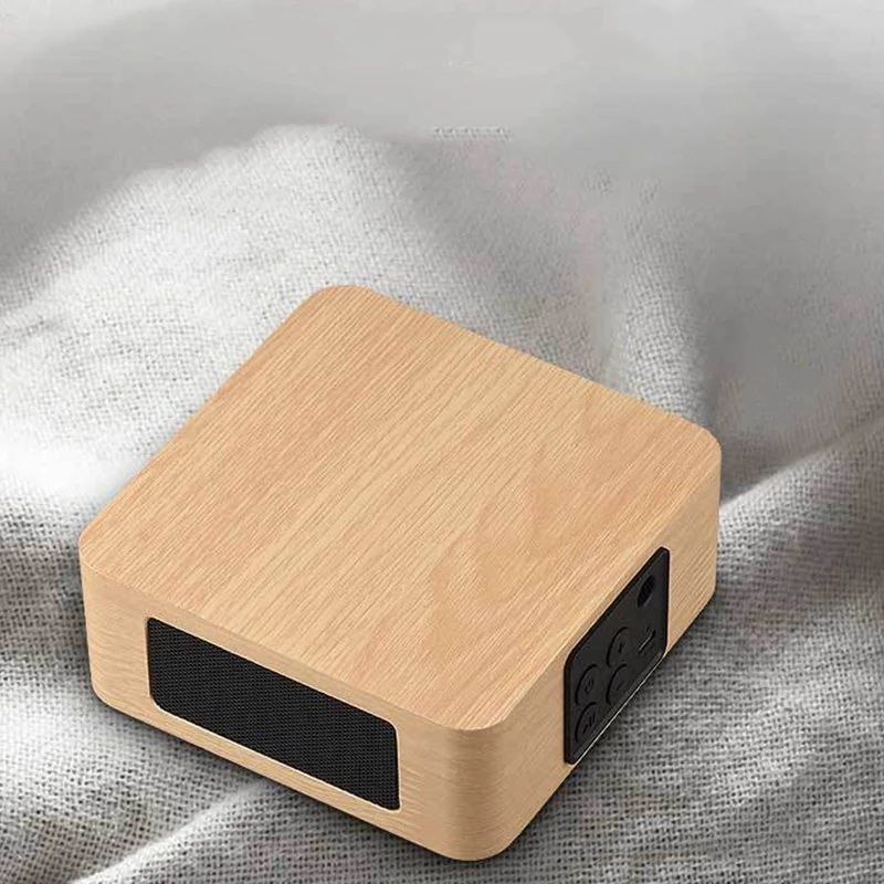 Q1A Деревянный беспроводной динамик Bluetooth 4,2 динамик s стерео музыкальная звуковая коробка Бас Сабвуфер Портативный динамик s звуковая панель для ПК телефонов