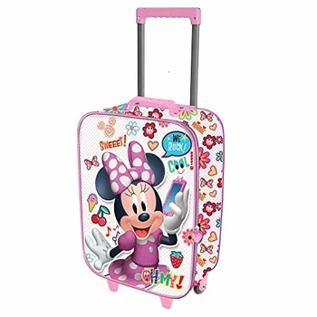 

Karactermania Minnie Mouse OhMy!-Valise à Roulettes Soft 3D Valigia per bambini, 52 cm, 23 liters, Multicolore (Multicolour)