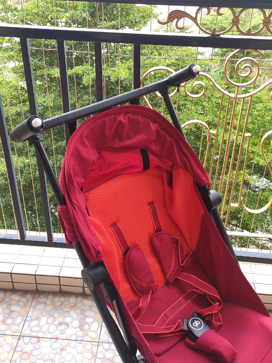 1:1 Baby Stroller Accessories Handle PU Leather Cover stroller handlebar cover For GB POCKIT+ All City Cybex Libelle Handle Protective Case 2pc/set