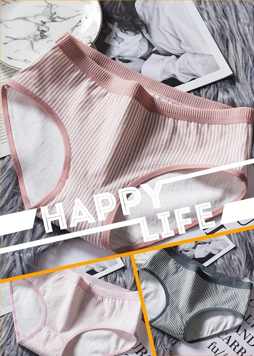 red pink blue 3 шт. сексуальные кружевные трусики женские модные Хлопковые женские трусы большого размера высокого качества нижнее белье средней высоты женское белье - Цвет: red pink blue