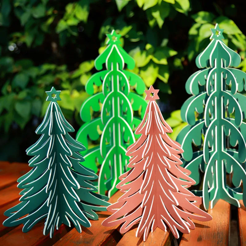 Новые 4D елочные украшения Рождественские украшения для дома Noel DIY ремесла Navidad новогодние подарки Kerst Natal Декор