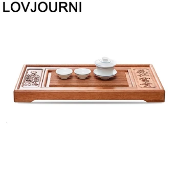 

Accessories Serviertablett Ceremony Set Teaware Table Plateau De Service Board High Chinese Kung Fu Gongfu Serving Tea Tray