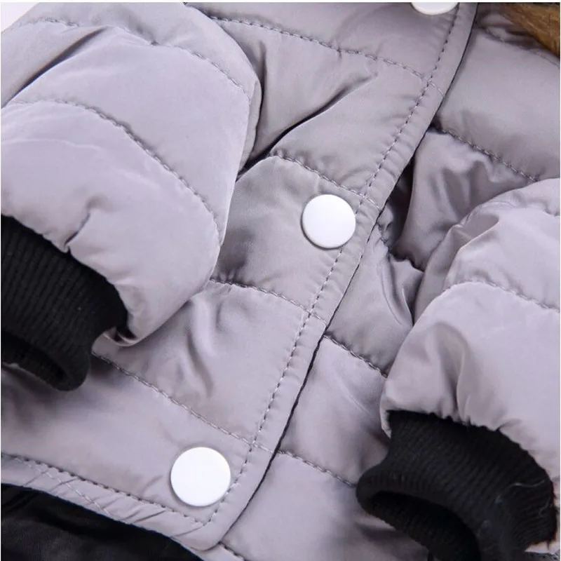 Теплая одежда для маленьких собак зимнее пальто дышащая куртка одежда для щенков Чихуахуа французская одежда для бульдога аксессуары для домашних животных