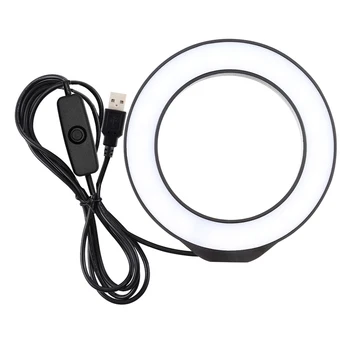 

Led Ring Light 4.7inch Mobile Cell Phone Mini Camera Light Indoor Makeup Video Live Studio Filling Lamp Ring For Iphone Samsung