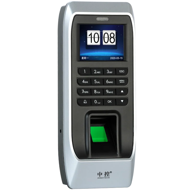2.4 Inch Fingerprint Time Attendance Machine Door Access Control System