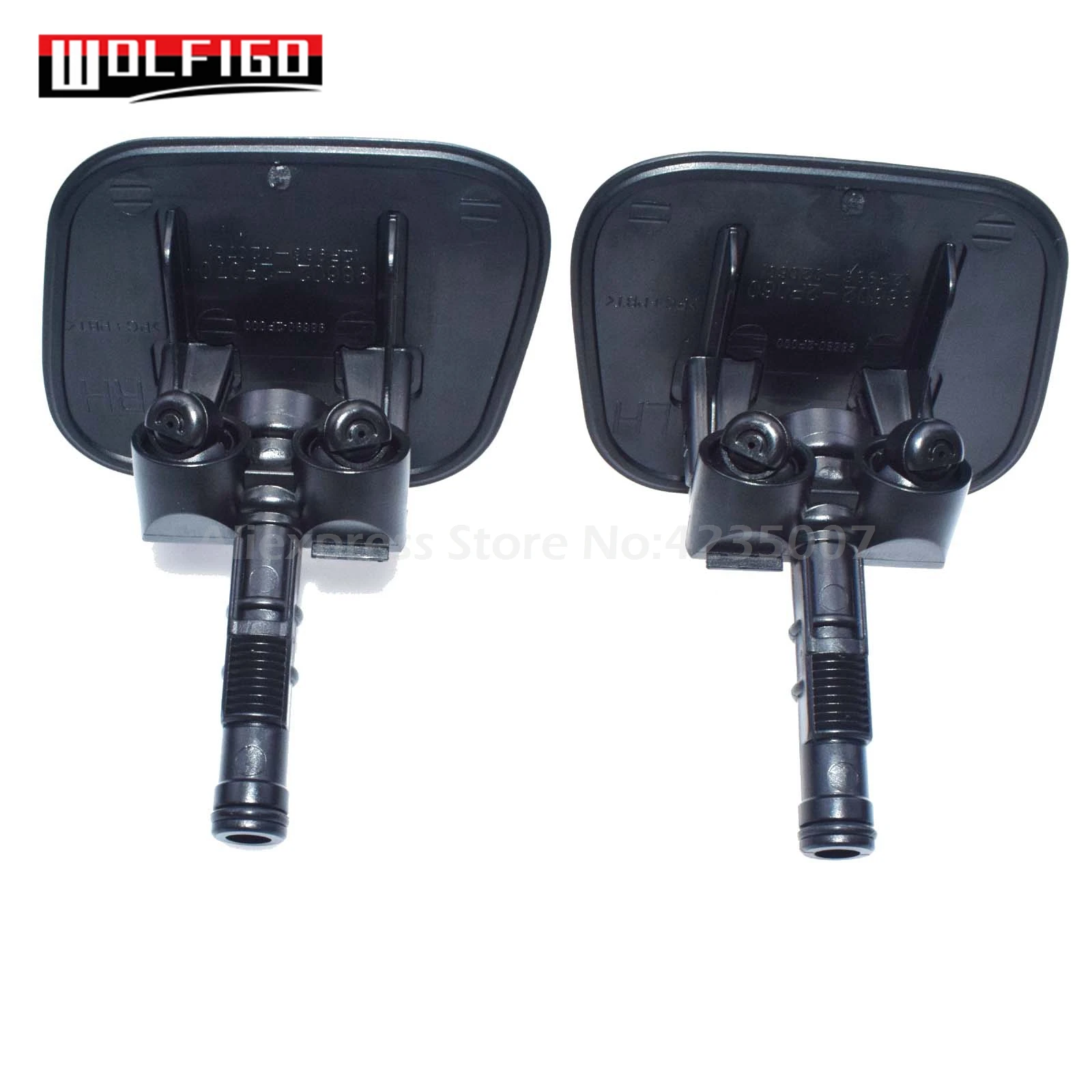 WOLFIGO 1/2 шт. левый и правый для KIA Sorento 2010 2011 2012 фара сопла 98680-2P000, 98690-2P000, 98602-2P060