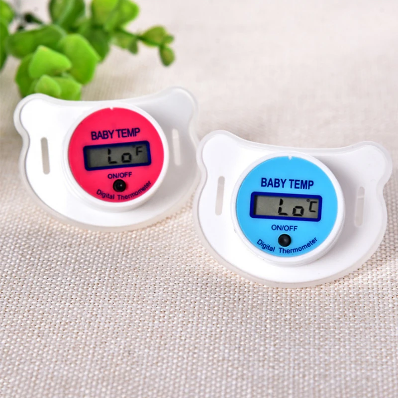Детский термометр соска-пустышка легкий цифровой монитор температуры для