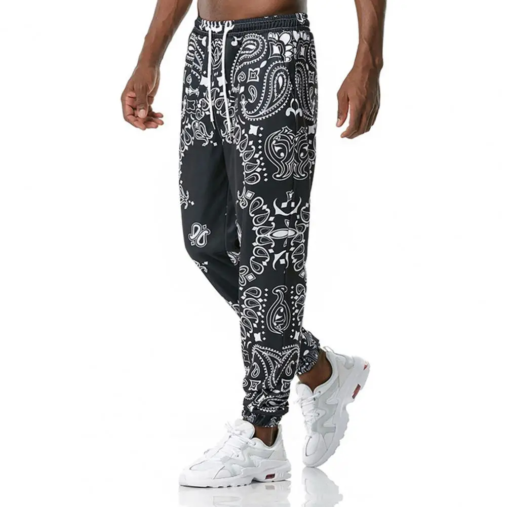 Fashion Men Pants Mid Rise Quick Drying 
