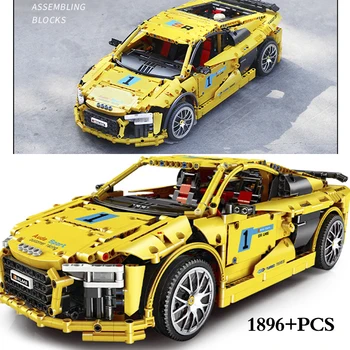 

HOT Compatible Lede Technic Series MOC Koenigseggs Sports Racing Car Model Kit Building Blocks Bricks Toys For Boys Gifts