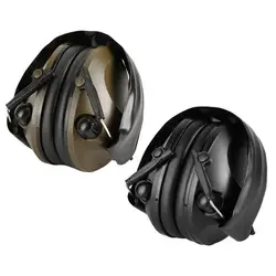 Casque d'écoute tactique Anti bruit TAC 6S, casque d'écoute électronique souple et rembourré pour le Sport, la chasse et les Sports de plein air 