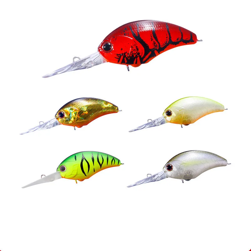 

2020 New Product Slow Floating Fishing Lures Chubby Bait 12g/8.9cm Long Tongue Plastic Bait Fake Bait Bionic Bait Crank Bait