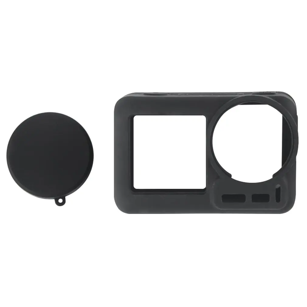Для Dji Osmo Action подводная спортивная камера силиконовый чехол для камеры Защитная крышка для корпуса Аксессуары для камеры - Цвет: Зеленый цвет