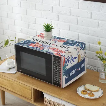 

Flax New Style Northern European-Style Universal Dust Cover Oven Microwave Oven Towel Cover