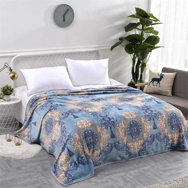 10 Зимнее теплое утолщенное домашнее одеяло, свадебное покрывало, клетчатое фланелевое одеяло, детское одеяло, королева/король размер - Цвет: 10